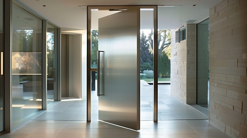 a pivot door